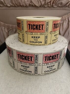 Tickets - 2 Rolls